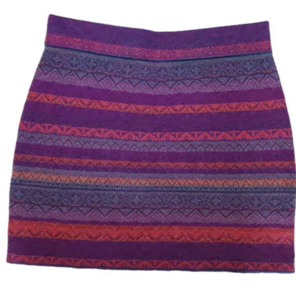 Krimson Klover Merino Wool Blend Mini Skirt Size Large